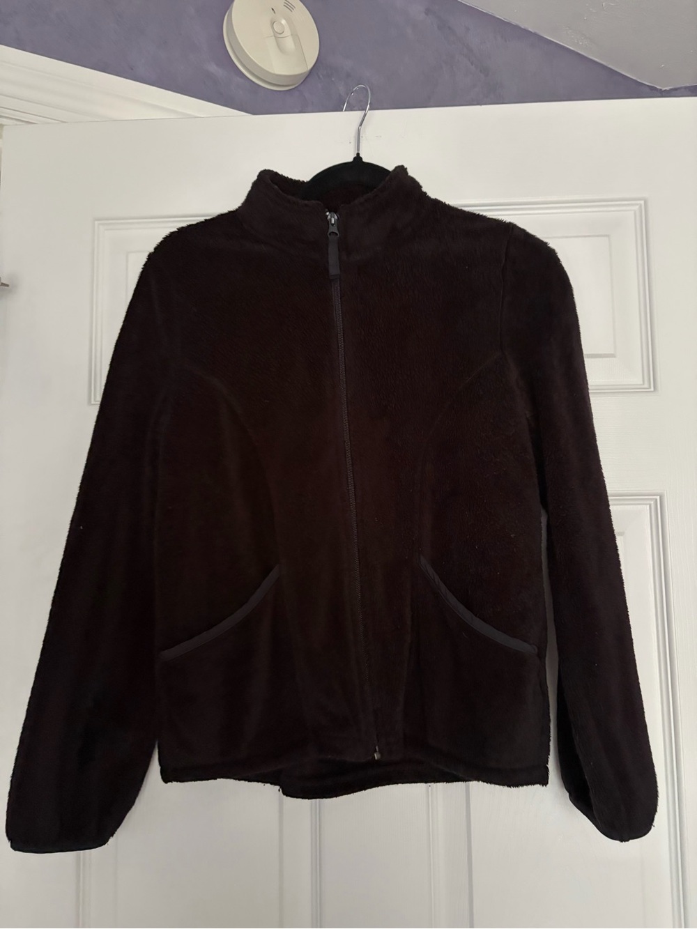 The Children's Place Black Fleece Zip-Up Jacket